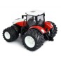 K-6644K-Tracteur RC rouge grosses roues avec remorque et vache 1/24 Korody