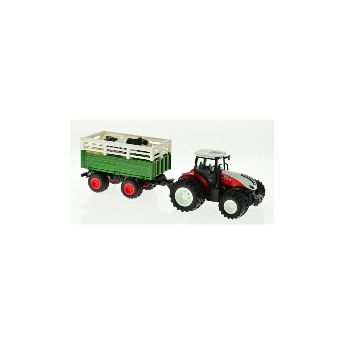 copy of Red Big Wheel RC Tractor with Tipping Trailer 1/24 Korody K-6644K - 4 copy of Red Big Wheel RC Tractor with Tipping Trailer 1/24 Korody K-6644K - 4