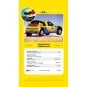 Peugeot 205 TURBO Rallye 1/43 Heller + colle et peintures Heller HEL-56189 - 4 HEL-56189-Peugeot 205 TURBO Rallye 1/43 Heller + colle et peintures - HEL-56189