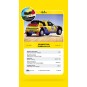 HEL-56189-Peugeot 205 TURBO Rallye 1/43 Heller + glue and paints - HEL-56189