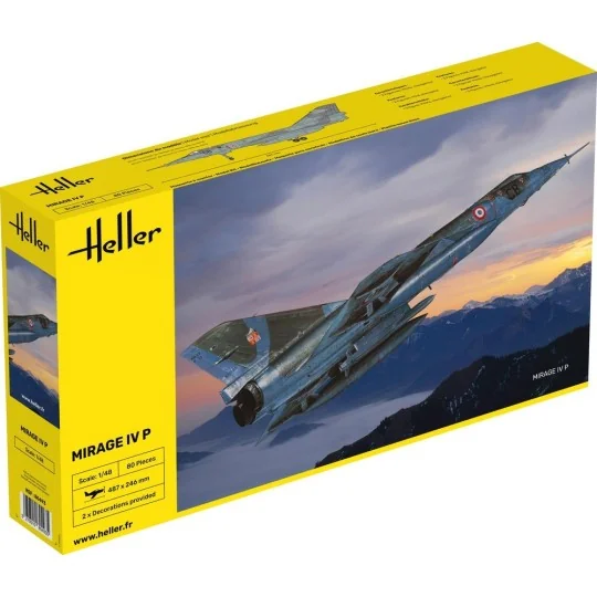 Mirage IV P 1/48 Heller Heller HEL-80493 - 1 HEL-80493-Mirage IV P 1/48 Heller - HEL-80493