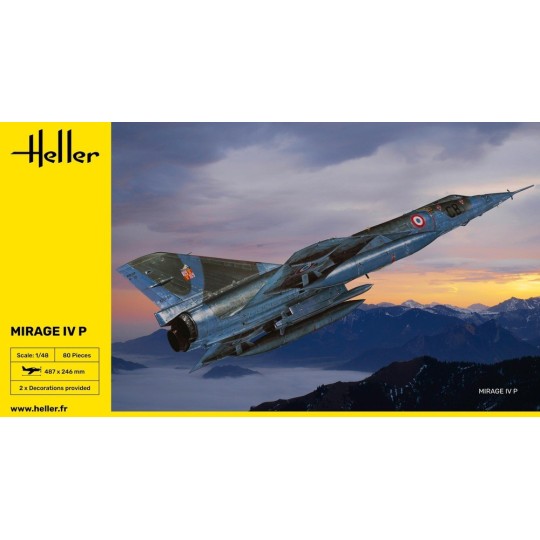 HEL-80493-Mirage IV P 1/48 Heller