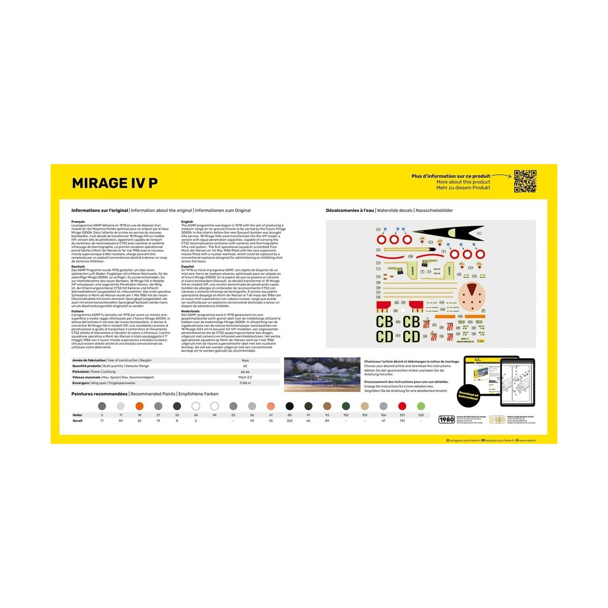 Mirage IV P 1/48 Heller Heller HEL-80493 - 4