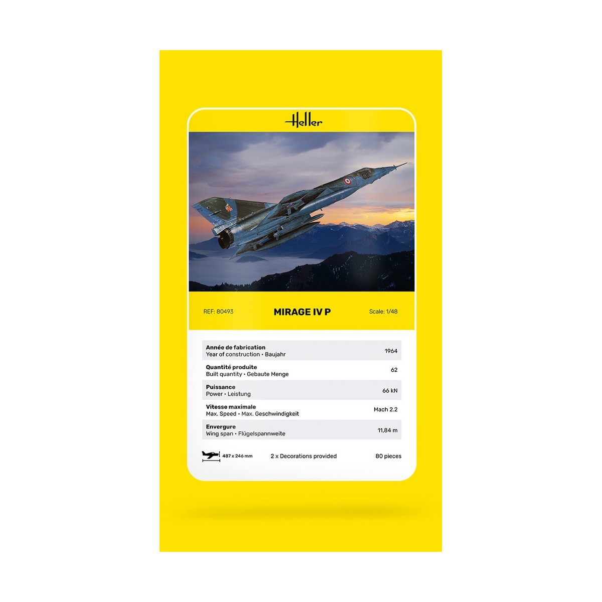 Mirage IV P 1/48 Heller Heller HEL-80493 - 6