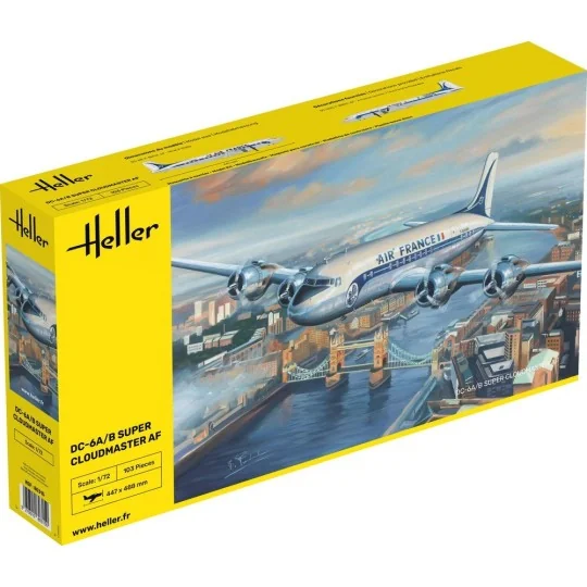 DC6 Super Cloudmaster AF 1/72 Heller Heller HEL-80315 - 1 HEL-80315-DC6 Super Cloudmaster AF 1/72 Heller - HEL-80315