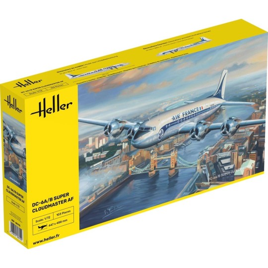 HEL-80315-DC6 Super Cloudmaster AF 1/72 Heller