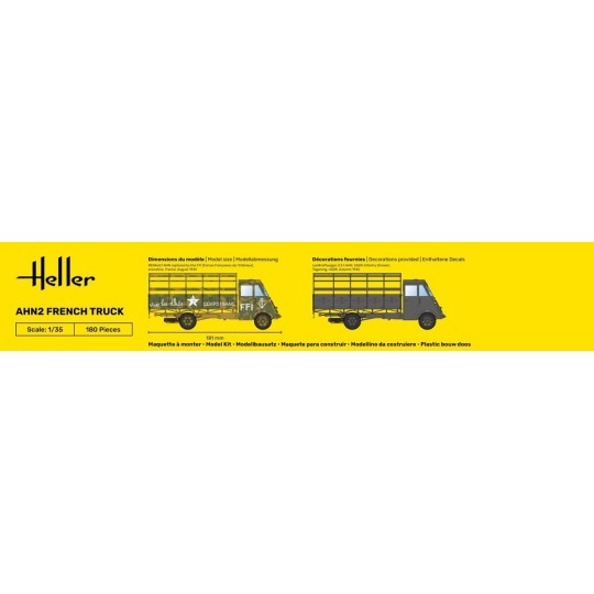 HEL-30324-Camion Français AHN2 1/35 Heller