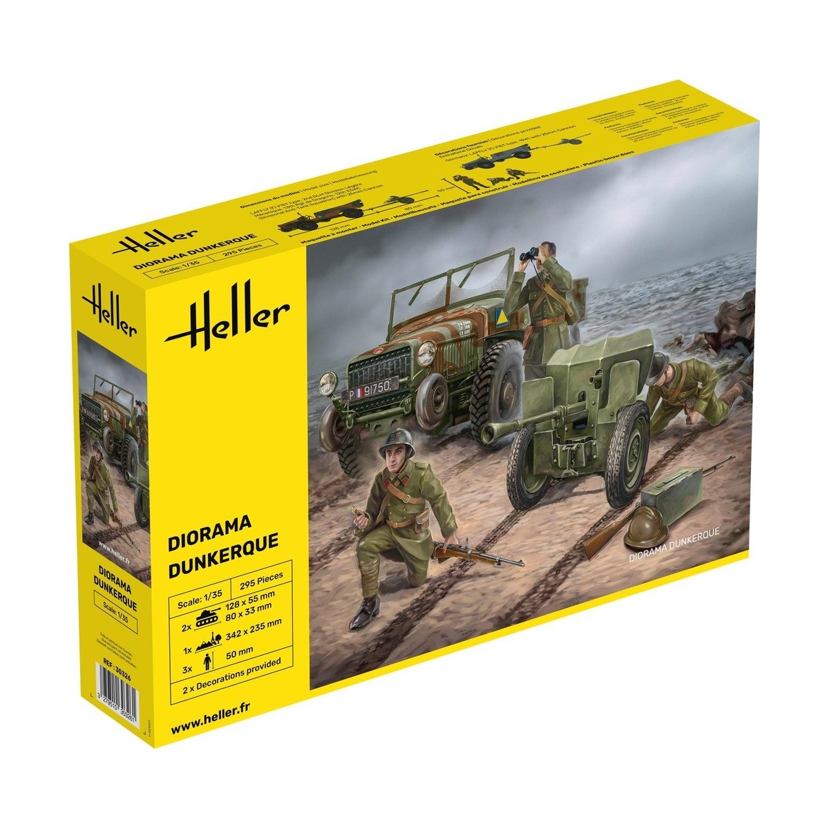 Diorama Dunkerque 1/35 Heller Heller HEL-30326 - 1
