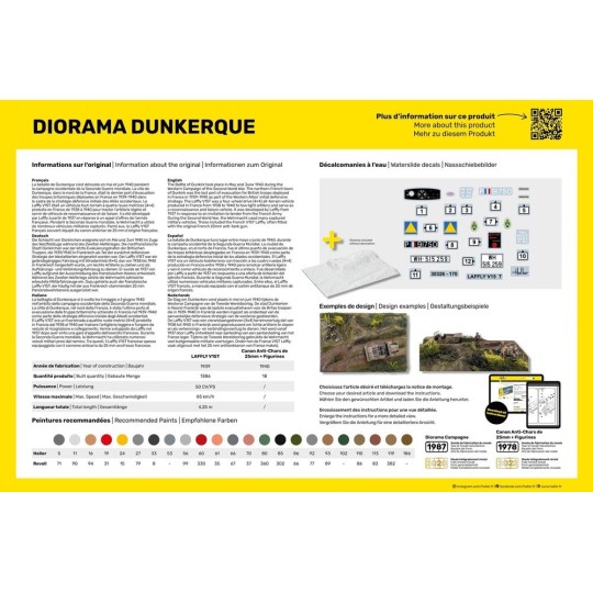 HEL-30326-Diorama Dunkerque 1/35 Heller