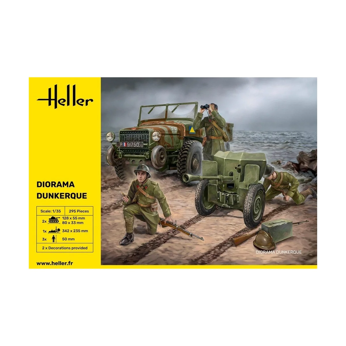 Diorama Dunkerque 1/35 Heller Heller HEL-30326 - 2