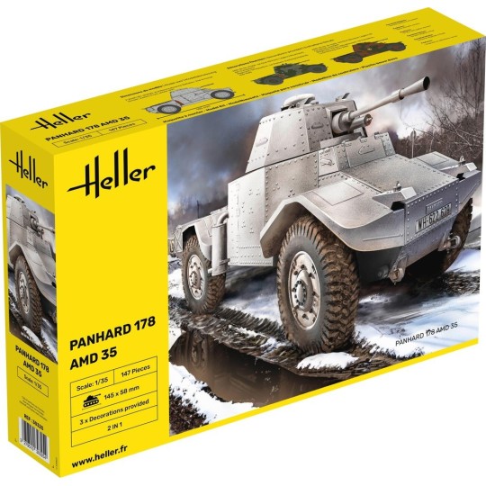 HEL-30325-Panhard 178 AMD 35 1/35 Heller Tank
