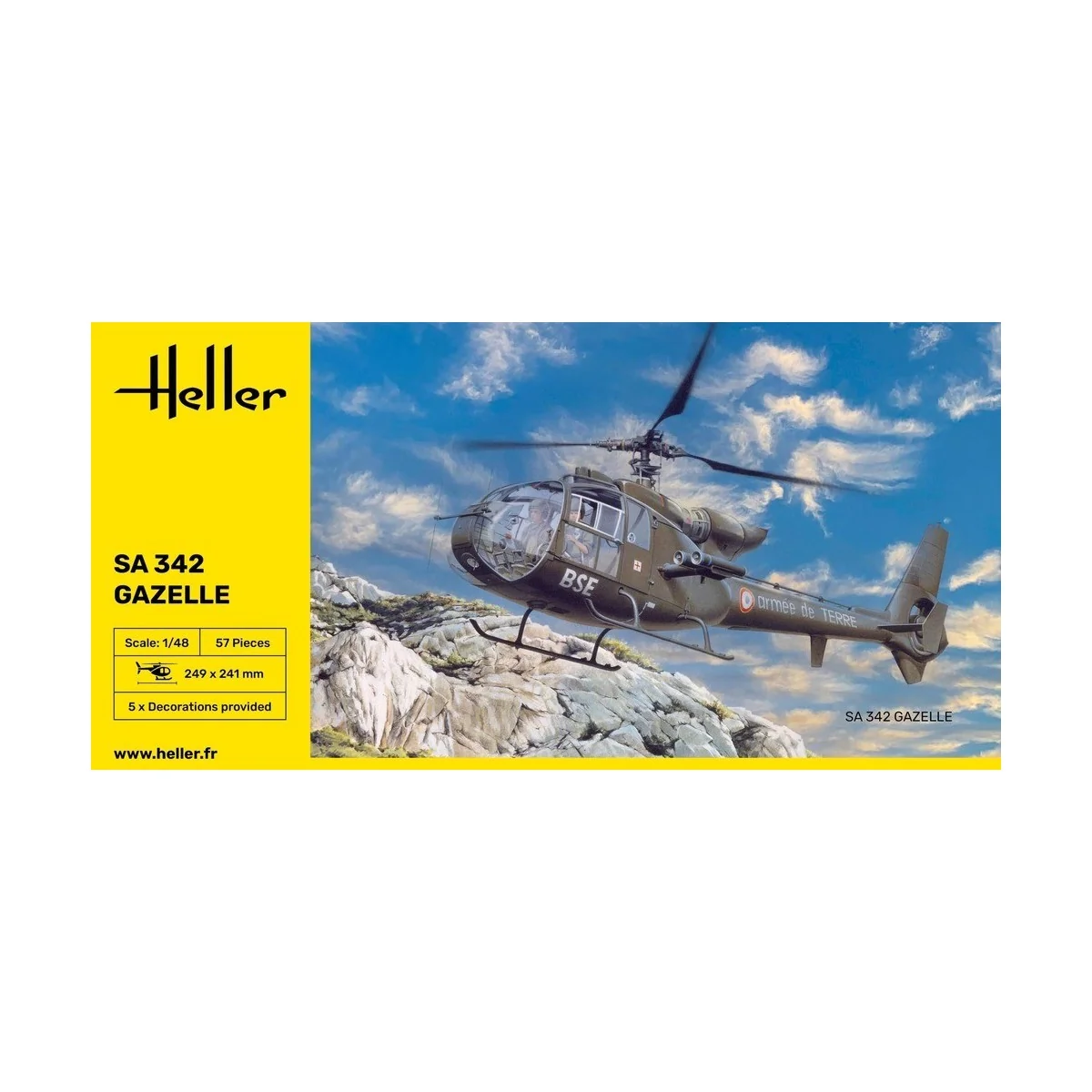 Gazelle SA 342 1/48 Heller Heller HEL-80486 - 2
