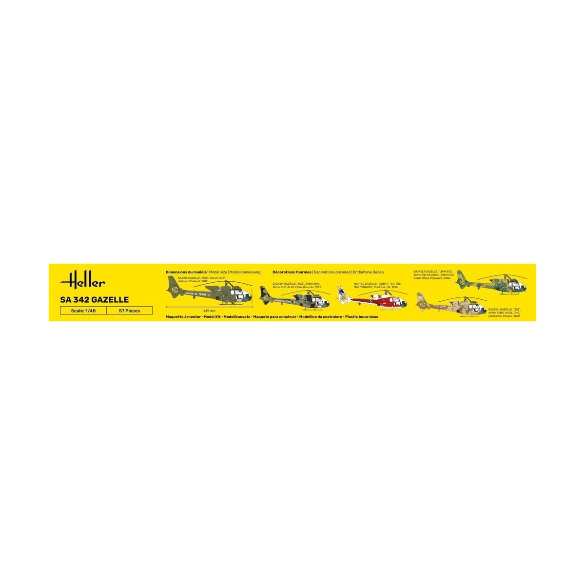 Gazelle SA 342 1/48 Heller Heller HEL-80486 - 4