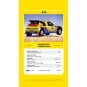 HEL-80189-Peugeot 205 Turbo Rallye 1/43 Heller - HEL-80189