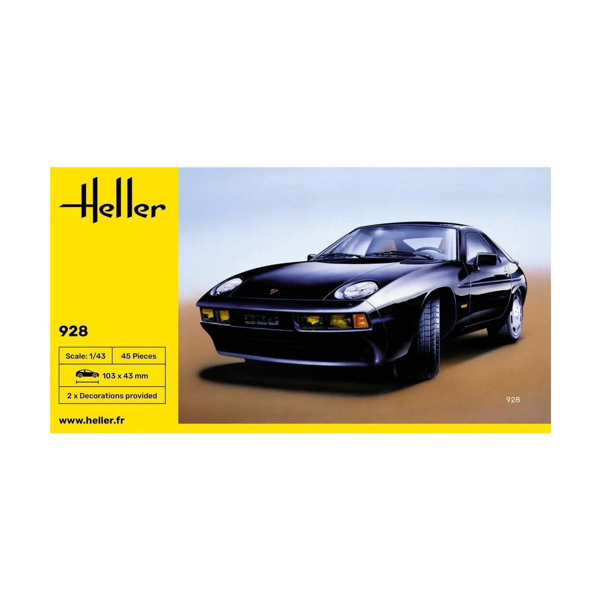 Porsche 928 1/43 Heller Heller HEL-80149 - 2