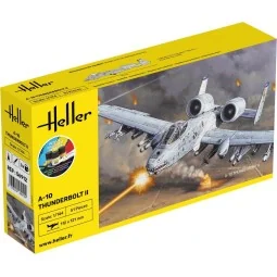 A-10 Thunderbolt II 1/144 Heller + glue and paints Heller HEL-56912 - 1