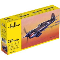 P-40 Kitty Hawk 1/72 Heller Heller HEL-80266 - 1