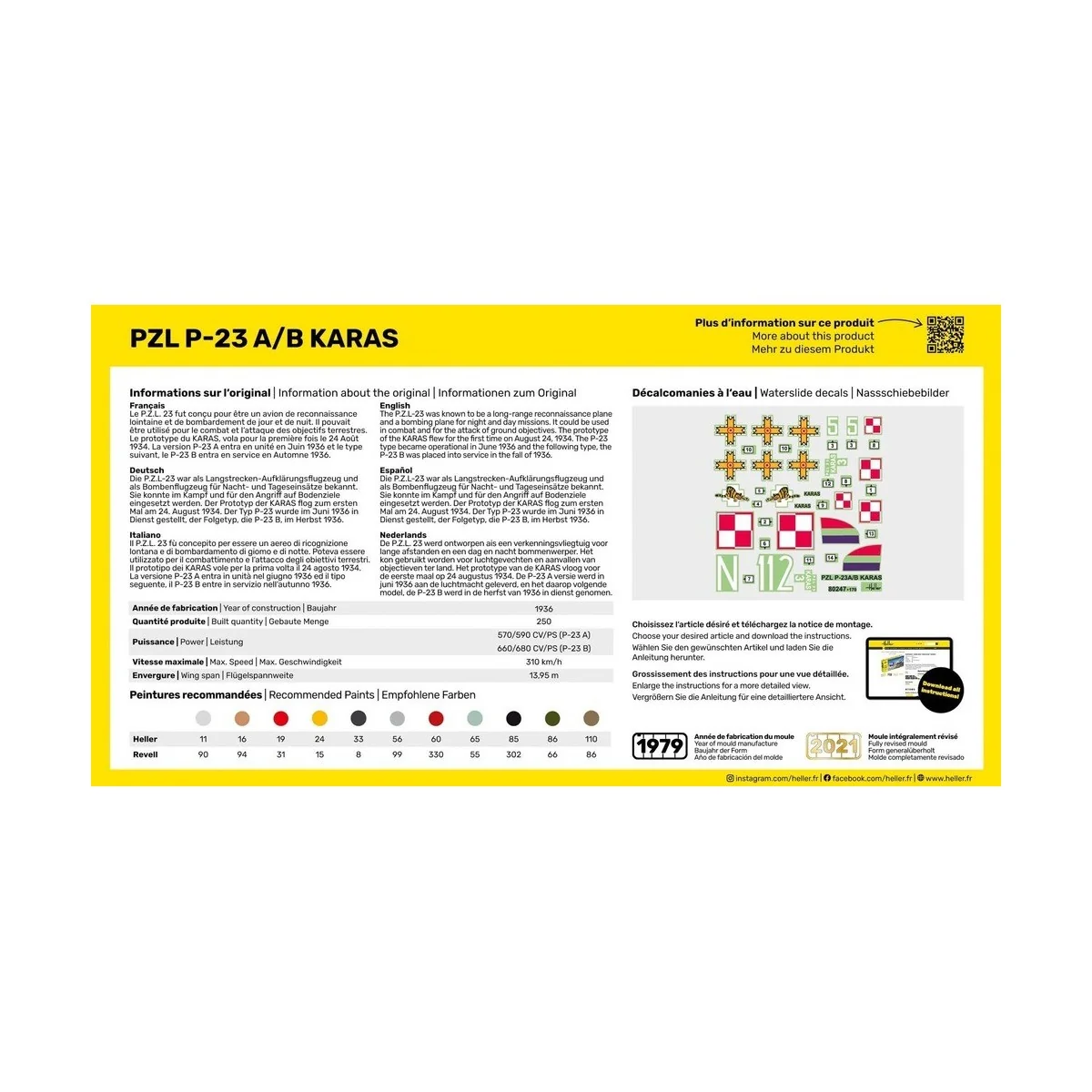 PZL 23 Karas 1/72 Heller Heller HEL-80247 - 2