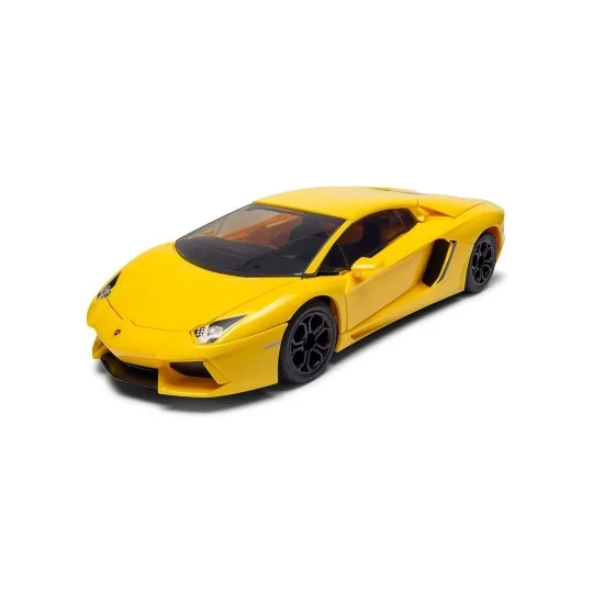 J6026-Lamborghini Aventador LP 700-4 Yellow - Quick Build Airfix
