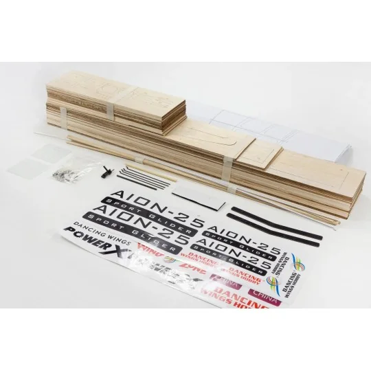 F2501C-Planeur Aion 2500mm kit balsa DW Hobby - F2501C