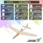 Planeur Sparrow 620mm kit balsa DW Hobby DW Hobby - Dancing Wings Hobby F0604 - 13 F0604-Planeur Sparrow 620mm kit balsa DW Hobby - F0604