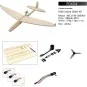 Planeur Sparrow 620mm kit balsa DW Hobby DW Hobby - Dancing Wings Hobby F0604 - 1 F0604-Planeur Sparrow 620mm kit balsa DW Hobby - F0604
