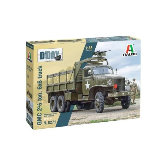 I6271-GMC 2 1/2 6x6 ton Normandy 1/35 Italeri Truck - I6271