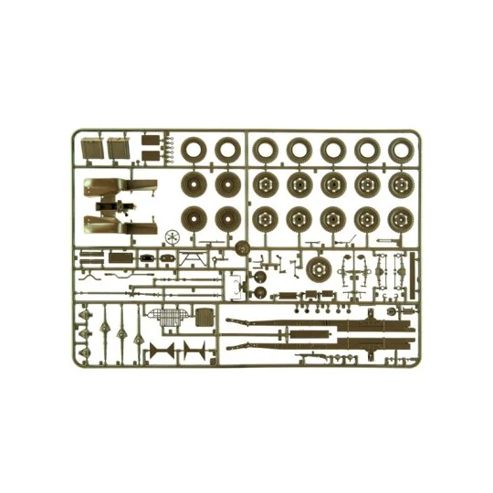 I6271-GMC 2 1/2 6x6 ton Normandy 1/35 Italeri Truck
