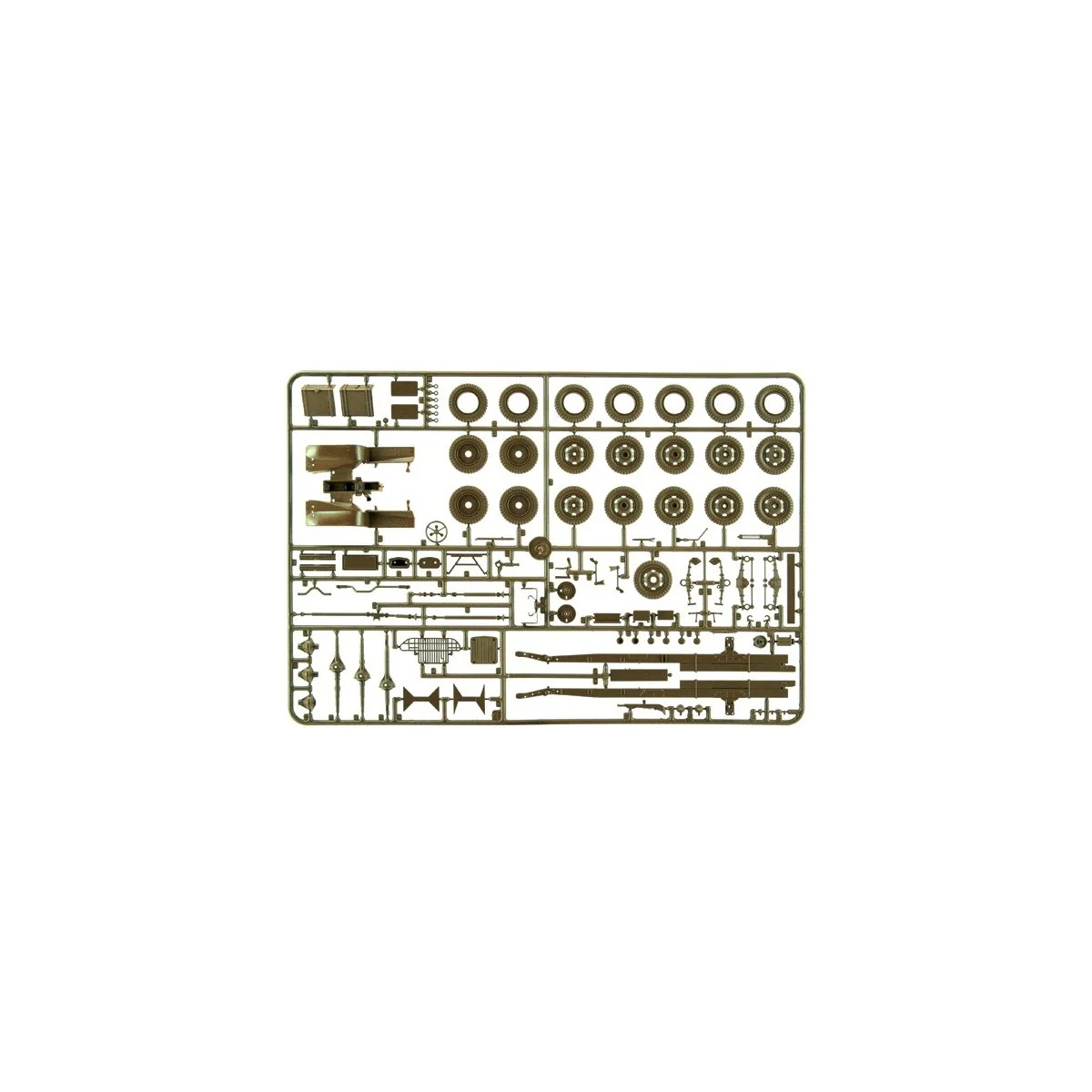 GMC 2 1/2 6x6 ton Normandy 1/35 Italeri Truck Italeri I6271 - 7