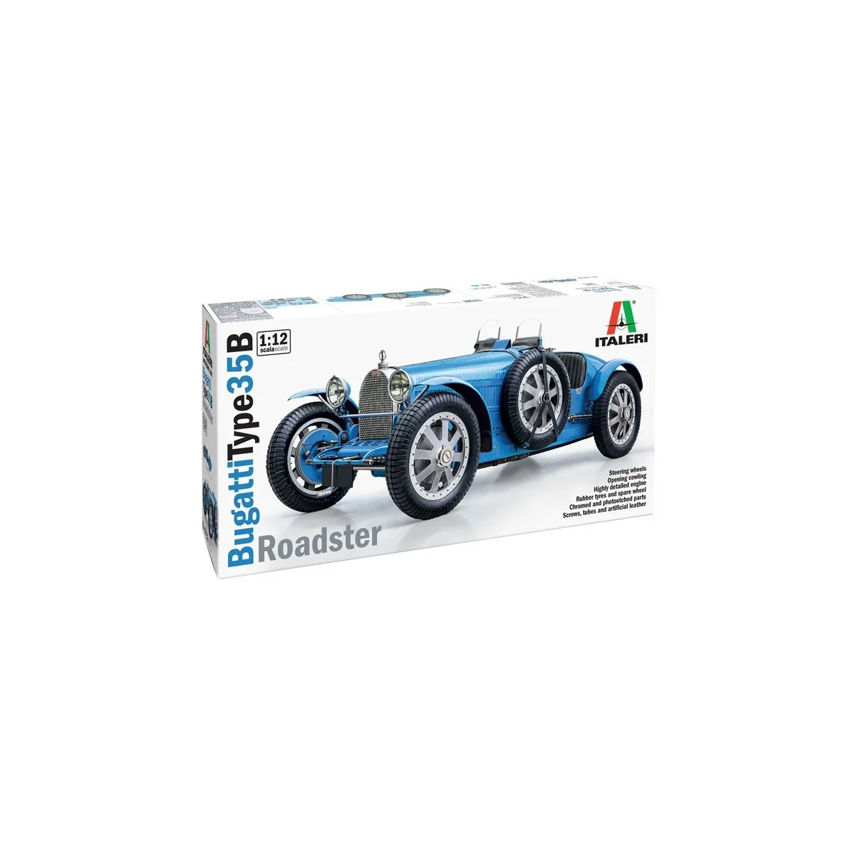 Bugatti 35B Roadster 1/12 Italeri Italeri I4713 - 2 Bugatti 35B Roadster 1/12 Italeri Italeri I4713 - 2