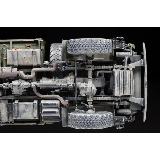 Russian Truck K-4350 1/35 Zvezda Zvezda Z3692 - 3 Z3692-Russian Truck K-4350 1/35 Zvezda - Z3692