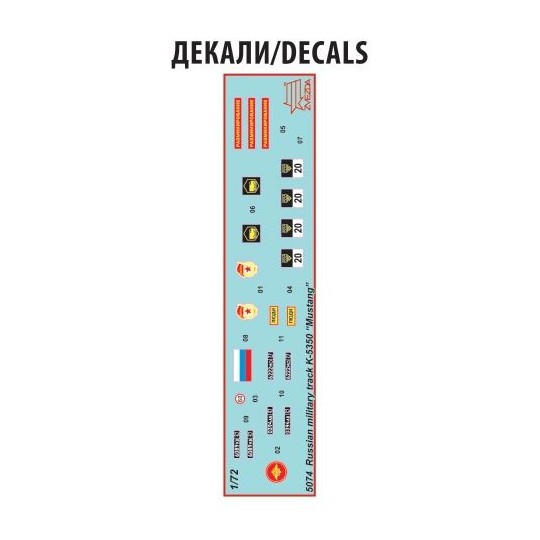 Z5074-K-5350 1/72 Zvezda Truck