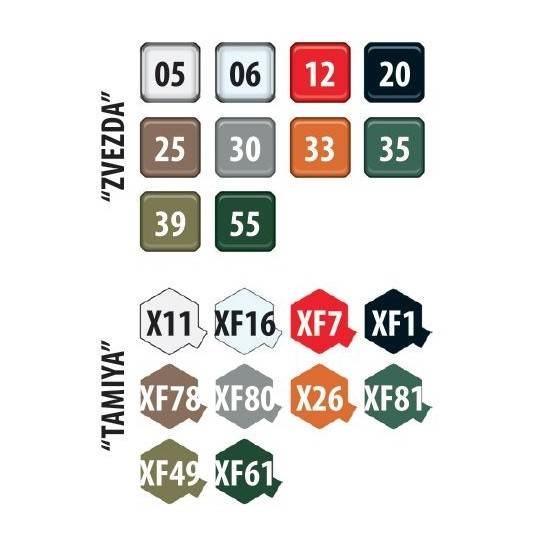 Z5074-Camion K-5350 1/72 Zvezda