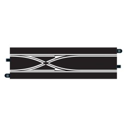 Changement de Voie en Ligne Droite circuit 1/32 Scalextric Scalextric C7036 - 1