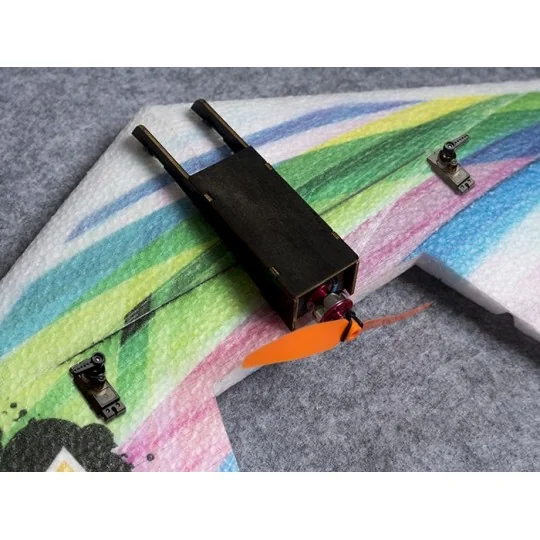 E0514-Rainbow V2 Aile volante E05 800m EPP Kit PNP DW Hobby - E0514