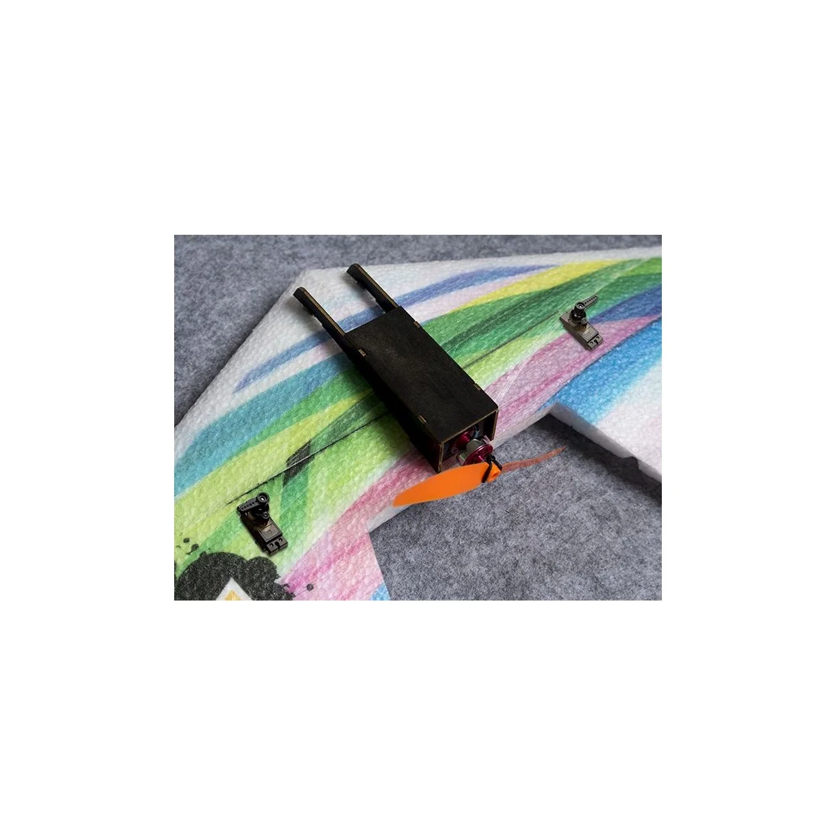 Rainbow V2 Aile volante E05 800m EPP Kit PNP DW Hobby DW Hobby - Dancing Wings Hobby E0514 - 7