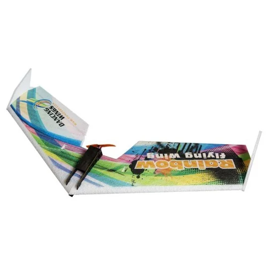 E0514-Rainbow V2 Flying Wing E05 800m EPP Kit PNP DW Hobby - E0514