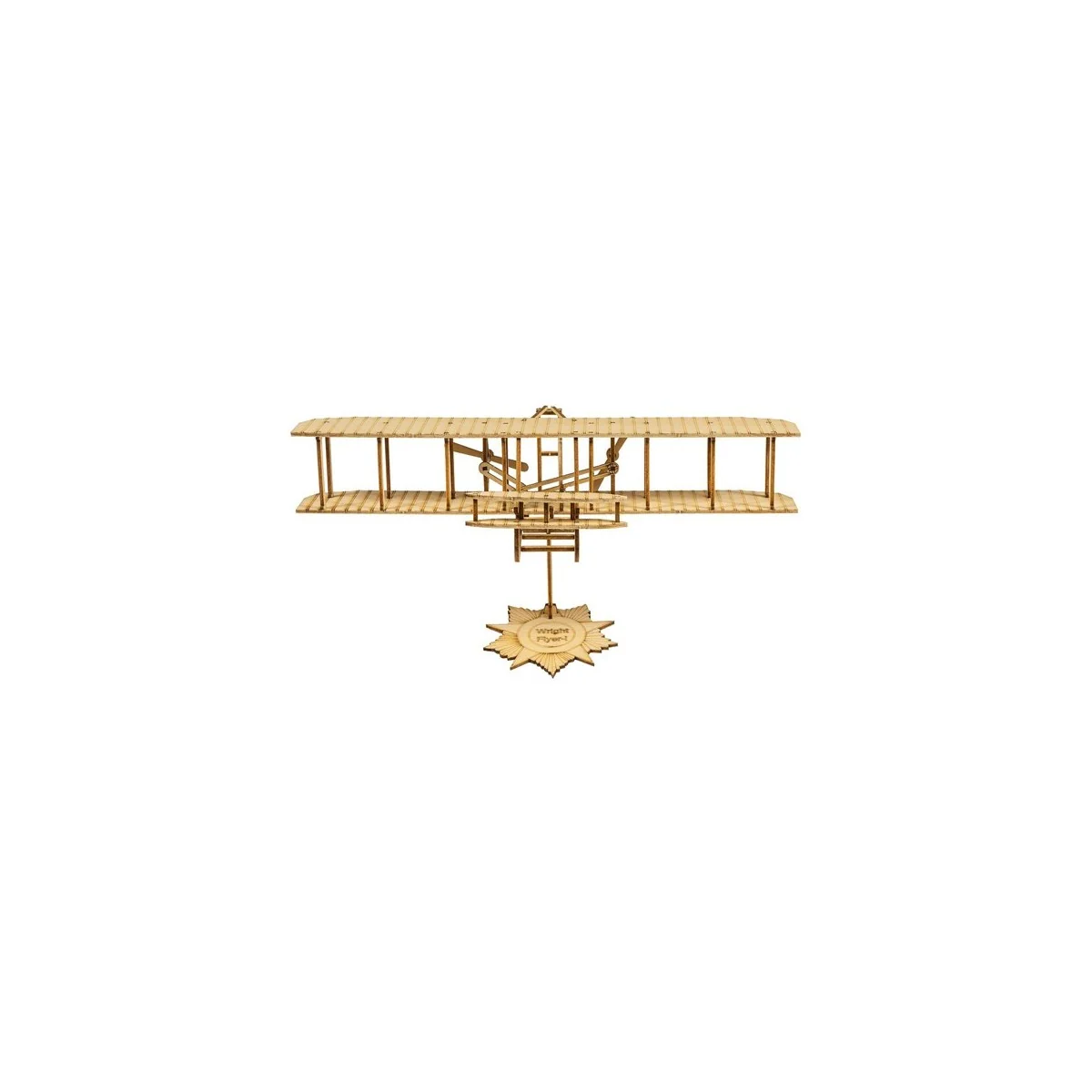 Mini Wright Flyer-I 1/62 découpe laser bois, modèle statique DW Hobby DW Hobby - Dancing Wings Hobby VC09 - 4 Mini Wright Flyer-I 1/62 découpe laser bois, modèle statique DW Hobby DW Hobby - Dancing Wings Hobby VC09 - 4