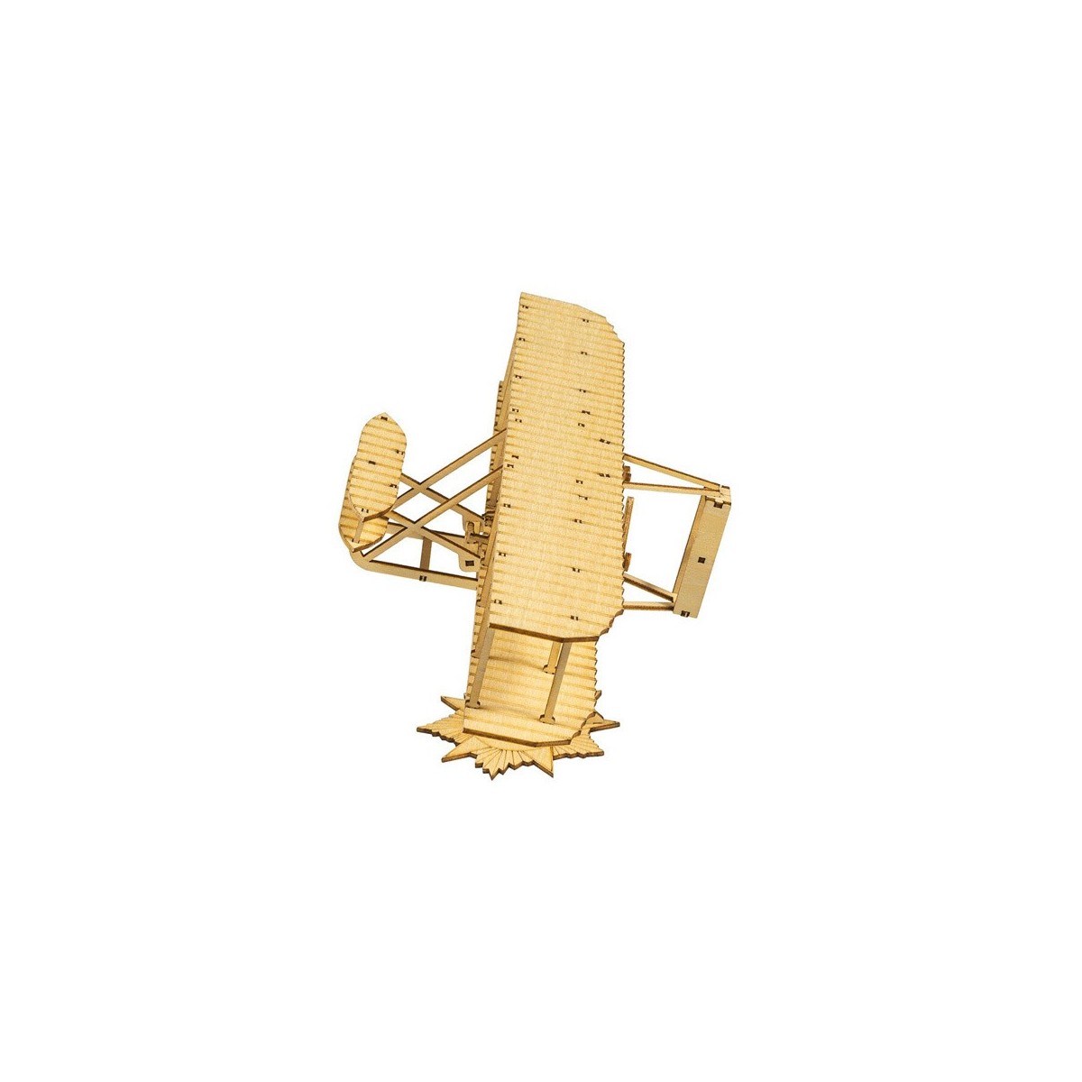 Mini Wright Flyer-I 1/62 Wood Laser Cutter, DW Hobby Static Model DW Hobby - Dancing Wings Hobby VC09 - 5