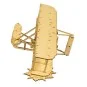 VC09-Mini Wright Flyer-I 1/62 Wood Laser Cutter, DW Hobby Static Model - VC09
