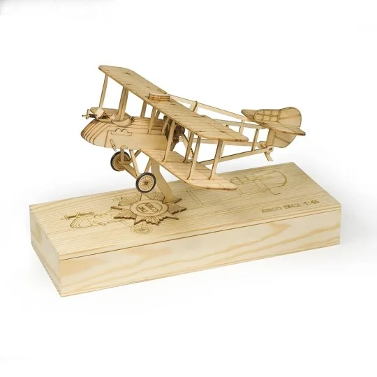 Mini Airco DH.2 1/45 Wood Laser Cutter, Static Model DW Hobby DW Hobby - Dancing Wings Hobby VC07 - 1 VC07-Mini Airco DH.2 1/45 Wood Laser Cutter, Static Model DW Hobby - VC07
