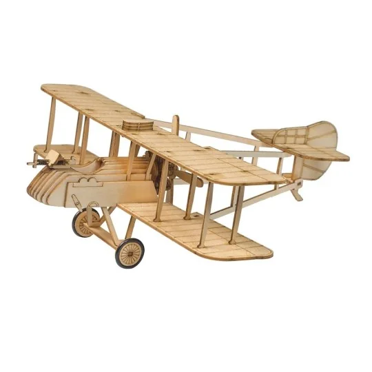 Mini Airco DH.2 1/45 découpe laser bois, modèle statique DW Hobby DW Hobby - Dancing Wings Hobby VC07 - 3 VC07-Mini Airco DH.2 1/45 découpe laser bois, modèle statique DW Hobby - VC07
