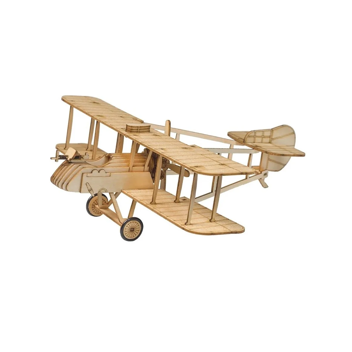Mini Airco DH.2 1/45 Wood Laser Cutter, Static Model DW Hobby DW Hobby - Dancing Wings Hobby VC07 - 3