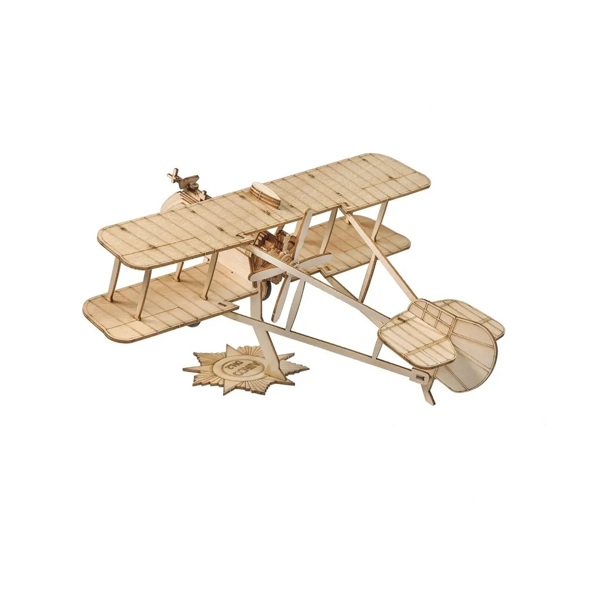 Mini Airco DH.2 1/45 découpe laser bois, modèle statique DW Hobby DW Hobby - Dancing Wings Hobby VC07 - 4 Mini Airco DH.2 1/45 découpe laser bois, modèle statique DW Hobby DW Hobby - Dancing Wings Hobby VC07 - 4