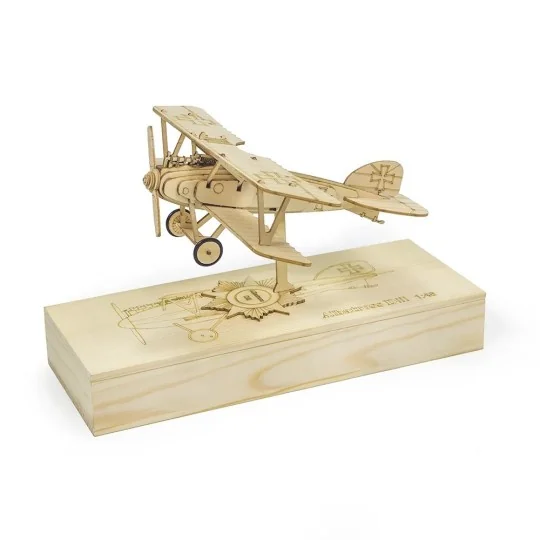 VC03-Mini Albatros 1/48 Wood Laser Cut, Static Model DW Hobby