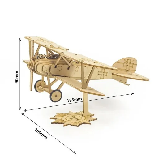 Mini Albatros 1/48 découpe laser bois, modèle statique DW Hobby DW Hobby - Dancing Wings Hobby VC03 - 2 VC03-Mini Albatros 1/48 découpe laser bois, modèle statique DW Hobby - VC03