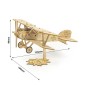 VC03-Mini Albatros 1/48 Wood Laser Cut, Static Model DW Hobby