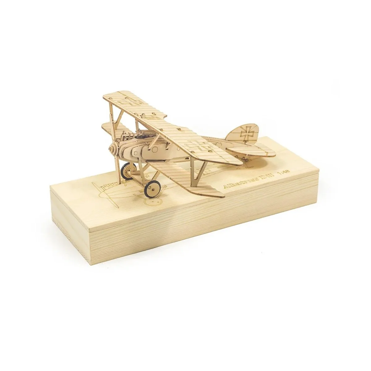Mini Albatros 1/48 découpe laser bois, modèle statique DW Hobby DW Hobby - Dancing Wings Hobby VC03 - 6 Mini Albatros 1/48 découpe laser bois, modèle statique DW Hobby DW Hobby - Dancing Wings Hobby VC03 - 6