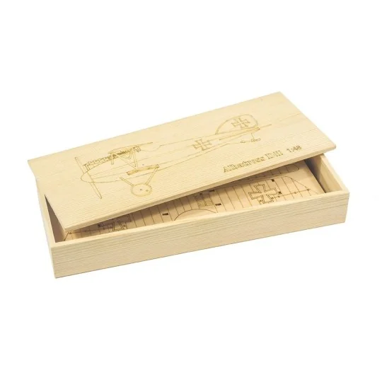 Mini Albatros 1/48 découpe laser bois, modèle statique DW Hobby DW Hobby - Dancing Wings Hobby VC03 - 9 VC03-Mini Albatros 1/48 découpe laser bois, modèle statique DW Hobby - VC03
