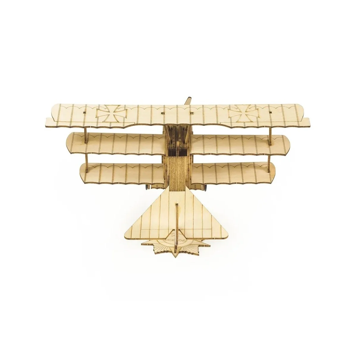 Mini Fokker Dr1 1/38 découpe laser bois, modèle statique DW Hobby DW Hobby - Dancing Wings Hobby VC05 - 6 Mini Fokker Dr1 1/38 découpe laser bois, modèle statique DW Hobby DW Hobby - Dancing Wings Hobby VC05 - 6